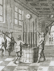 L'esperimento barometrico di Torricelli [http://galileo.imss.firenze.it/vuoto/2766_01.gif]