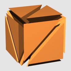 Scomporre una realtà multiforme ed osservarla da diversi punti di vista [http://users.adelphia.net/~eswab/images/TetraModule.jpg]